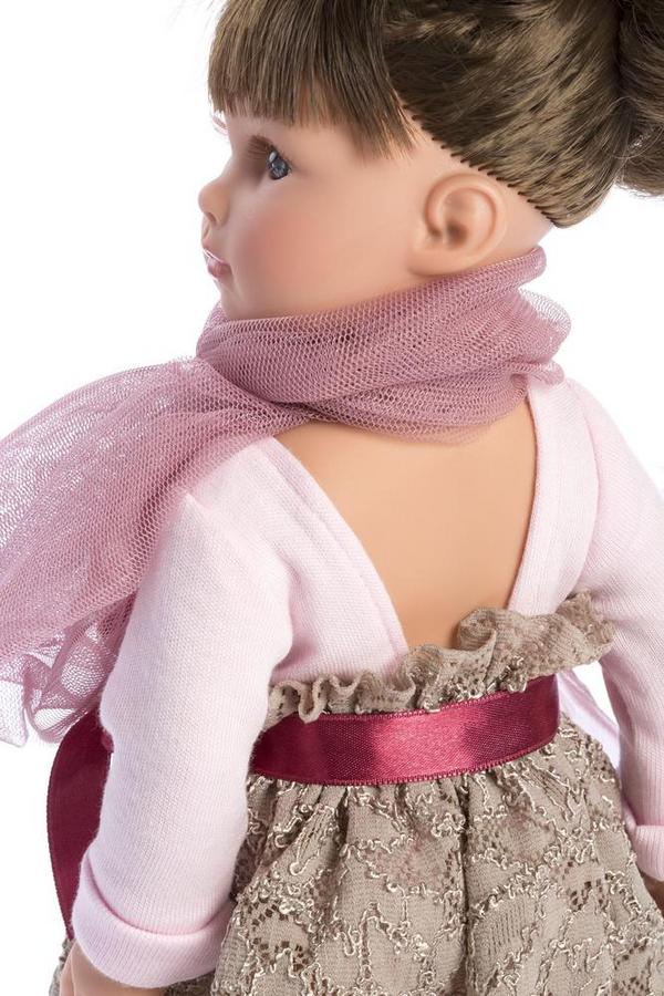 Кукла Нелли с шифоновым шарфиком, 40 см.            